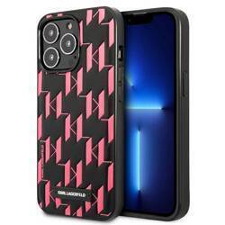 KARL LAGERFELD KLHCP13XMNMP1P IPHONE 13 PRO MAX 6.7 "HARDCASE PINK/PINK MONOGRAM PLAQUE