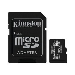 KINGSTONE CANVAS SELECT PLUS MICROSD 16GB KLASA 100MB/S + ADAPTER