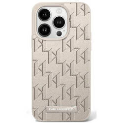 Karl Lagerfeld KLHMP16SPKHPORPE iPhone 16 6.1" beżowy/beige hardcase Hot Stamp Magsafe