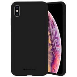 MERCURY SILICONE IPHONE 12/12 PRO 6,1" CZARNY /BLACK