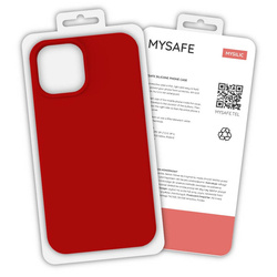 MYSAFE SILICONE CASE IPHONE 13 RED BOX