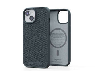 Njord "Fabric MagSafe" Cover for Apple iPhone 15 Pro Max, dark grey