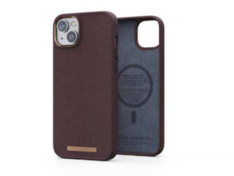 Njord "Genuine" Cover für Apple iPhone 14 Plus, brown