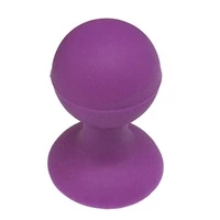 PHONE HOLDER WITH A ROUND HEAD - PURPLE