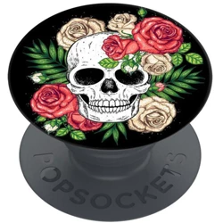 POPSOCKETS Bitter Roses smartphone holder and base in black