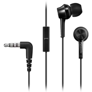 Panasonic RP-TCM115E-K wired in-ear headphones Black