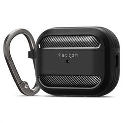 SPIGEN RUGGED ARMOR APPLE AIRPODS PRO 1 / 2 MATTE BLACK