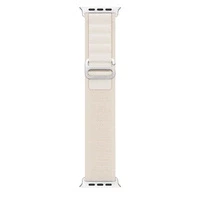 SPORT STRAP WITH BUCKLE FOR APPLE WATCH ULTRA / 9 / 8 / 7 / 6 / SE / 5 / 4 / 3 / 2 / 1 (42, 44, 45, 49 MM) DUX DUCIS STRAP GS VERSION - WHITE