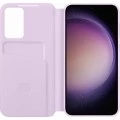 Samsung Smart View Wallet Case for Galaxy S23 Plus, lilac