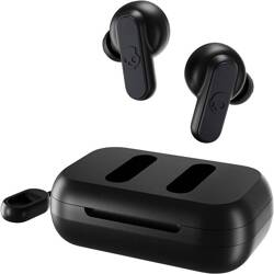 Skullcandy Dime True S2DMW-P740 In-Ear Headphones, Black, Damaged Packaging