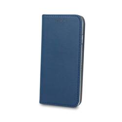 Smart Magnetic case for samsung galaxy m13 4g navy blue