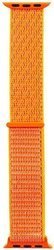 TACTICAL FABRIC STRAP FOR APPLE WATCH 1,2,3,4,5 38-40MM ORANGE