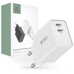 TECH-PROTECT C35W 2-PORT NETWORK CHARGER PD35W WHITE