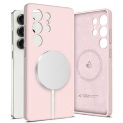 TECH-PROTECT LIQUID SILICONE MAGSAFE GALAXY S25 ULTRA PINK PEARL