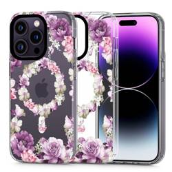 TECH-PROTECT MAGMOOD MAGSAFE IPHONE 13 PRO ROSE FLORAL