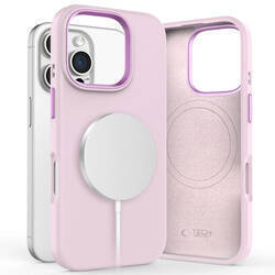 TECH-PROTECT SILICONE PURE MAGSAFE IPHONE 16 PRO MAX PINK PEARL