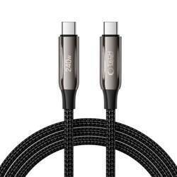 TECH-PROTECT UB10T ULTRABOOST TYPE-C CABLE PD240W/QC4.0 200CM BLACK