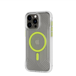 Tech-21 FlexPro - MagSafe compatible Apple iPhone 15 Pro Max case - transparent, glow in the dark