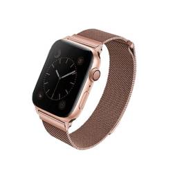 UNIQ DANTE APPLE WATCH SERIES 1/2/3/4/5/6/7/8/9/SE/SE2 38/40/41MM STAINLESS STEEL PINK-GOLD/ROSE GOLD