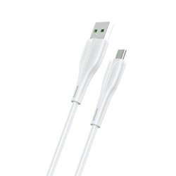 USAMS CABLE U38 MICROUSB 4A FAST CHARGE FOR OPPO 1M WHITE
