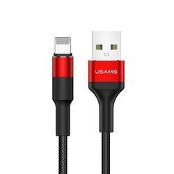 USAMS CABLE U5 2A LIGHTNING 1.2M RED