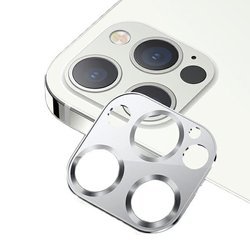USAMS GLASS FOR IPHONE 12 PRO MAXCAMERA METAL SILVER