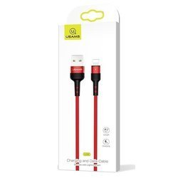 USAMS U26  CABLE 1M 2A FAST CHARGING RED