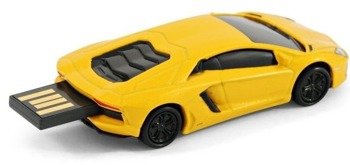 USB PENDRIVE 8GB LAMBO YELLOW