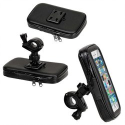 WATERPROOF WATERPROOF BICYCLE HANDLE IPHONE 6 / 6S / 7/8 4.7 "BLACK