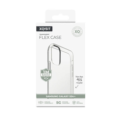 XQISIT NP Flex Case Anti Bac, RECYCLED for Galaxy S24 Plus clear