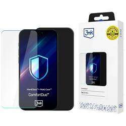 Zestaw 3MK ComfortDuo Matt Black do  Samsung Galaxy S25+ czarny/black