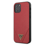 Guess GUHCP12LVSATMLRE iPhone12 Pro Max 6,7"  czerwony/red hardcase Saffiano