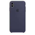 APPLE SILICONE CASE MRWG2ZM/A IPHONE XS MAX MIDNIGHT BLUE WITHOUT PACKAGE