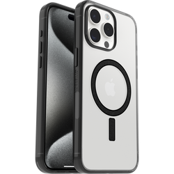 OTTERBOX MAGSAFE SILICONE CASE IPHONE 15 PRO MAX Seria Lumen (black) WITHOUT PACKAGING