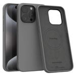 Spacecase Etui Pure Mag iPhone 15 Pro Max gray