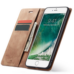Spacecase Etui Wallet iPhone 6/6s Plus light brown