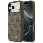 Etui Guess 4G Classic do iPhone 17 Pro   Max brązowy