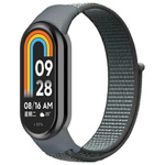 Beline pasek Mi Band 9/8 NylonLoop       szary/grey