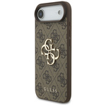 Etui Guess 4G Big Logo do iPhone 17 Air  brązowy