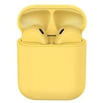 EARPHONES BLUETOOTH TWS I12 YELLOW