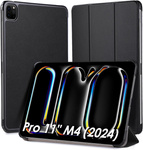 Hianjoo Etui kompatybilne z iPad Pro 11" czarne skórzane