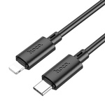 Kabel USB C do Lightning Hoco PD 2,4A 20W 1 m X88 czarny