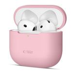 TECH-PROTECT SILICONE APPLE AIRPODS 4 DUSTY PINK