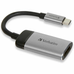 Verbatim Adapter USB-C - HDMI 4K         aluminiowy/aluminum 49143