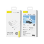 FONENG ładowarka sieciowa EU39 PD 20W 1xUSB-C + kabel USB-C - USB-C Biały