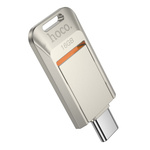 Pendrive 128GB USB 3.0 (USB A) Hoco UD5 szary