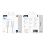 JELLICO kabel IP15 USB-C - USB-C PD 60W 2M Biały
