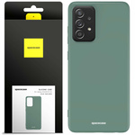 Spacecase Etui Silicone Case Galaxy A52/A52s dark green