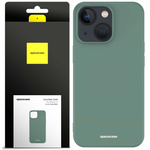 Spacecase Etui Silicone Case iPhone 13 dark green