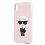 KARL LAGERFELD SILICONE CASE ICONIC FULL BODY KLHCI8SLFKPI IPHONE 7 / 8 / SE 2020 RÓŻOWY